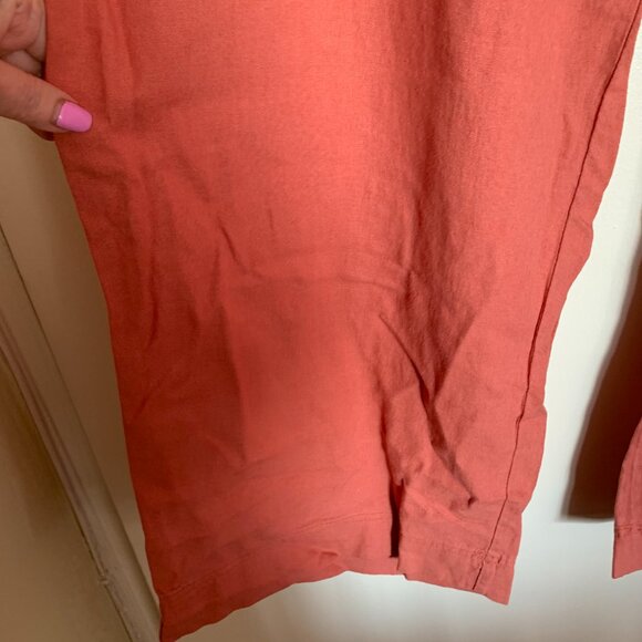 Old Navy Women’s High-Waisted Linen-Blend Wide-Leg Pants Amber Glow Plus Size 3X - Picture 6 of 11